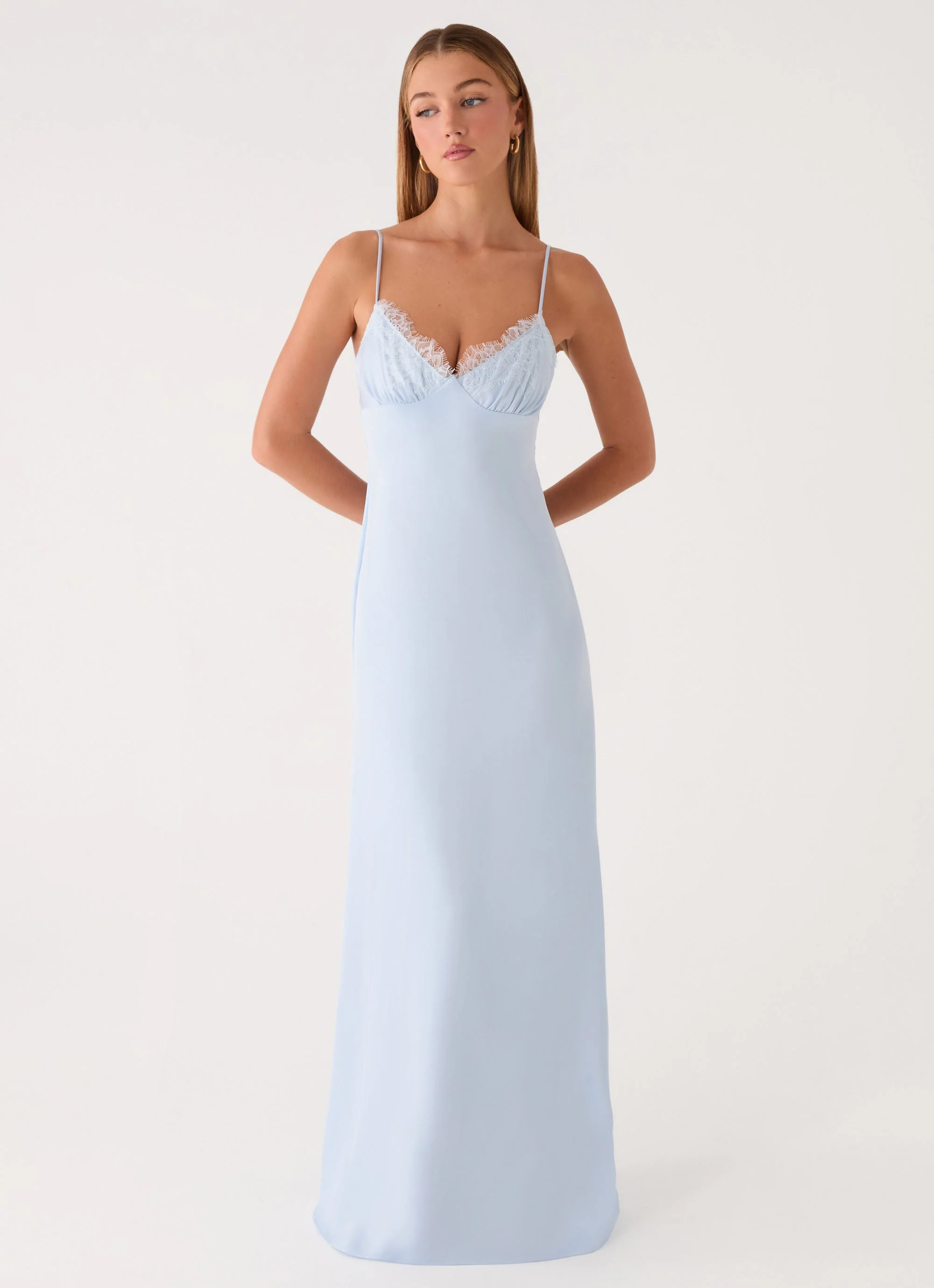 Sunniva Maxi Dress - Blue