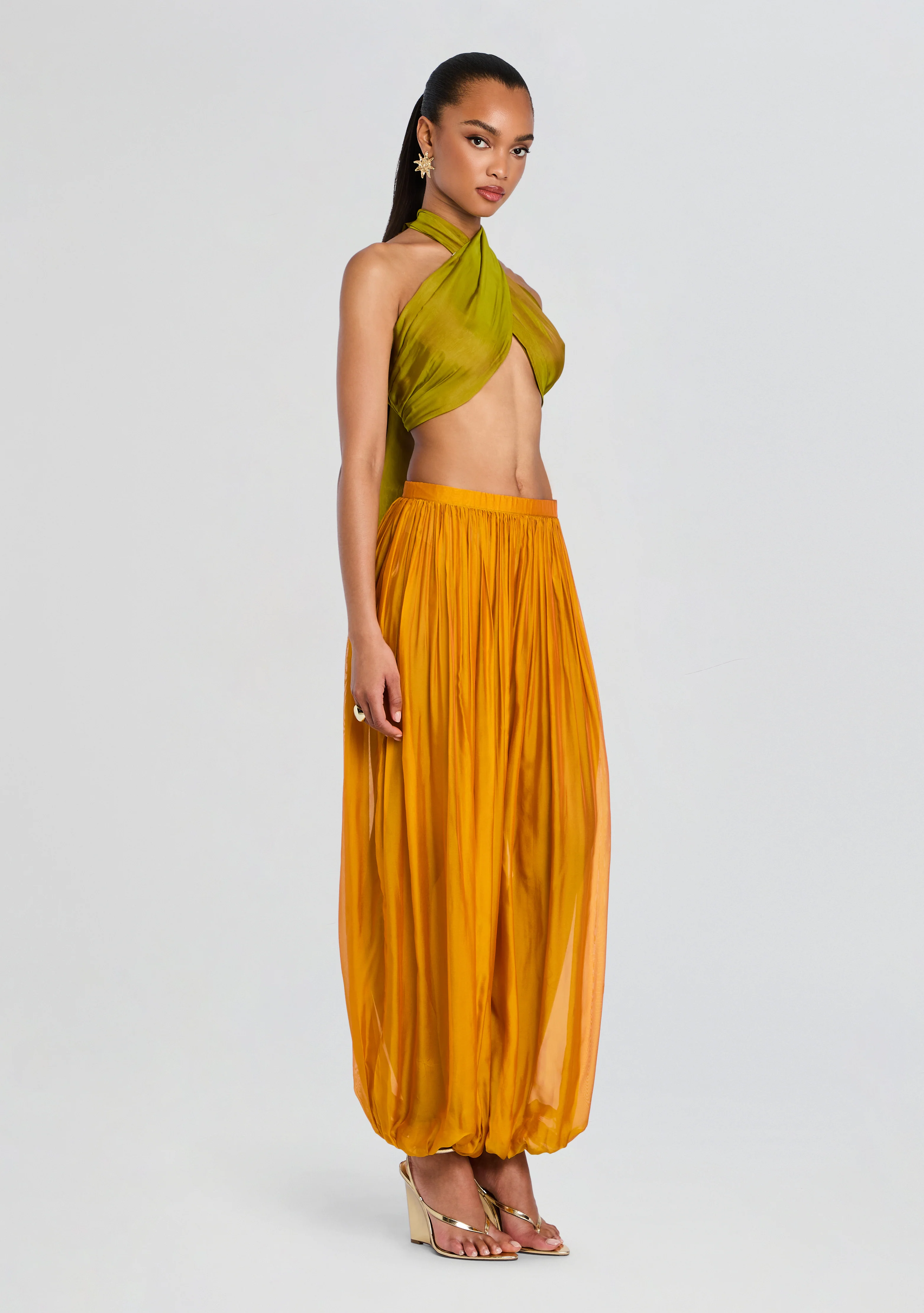 Evolet Chiffon Pant