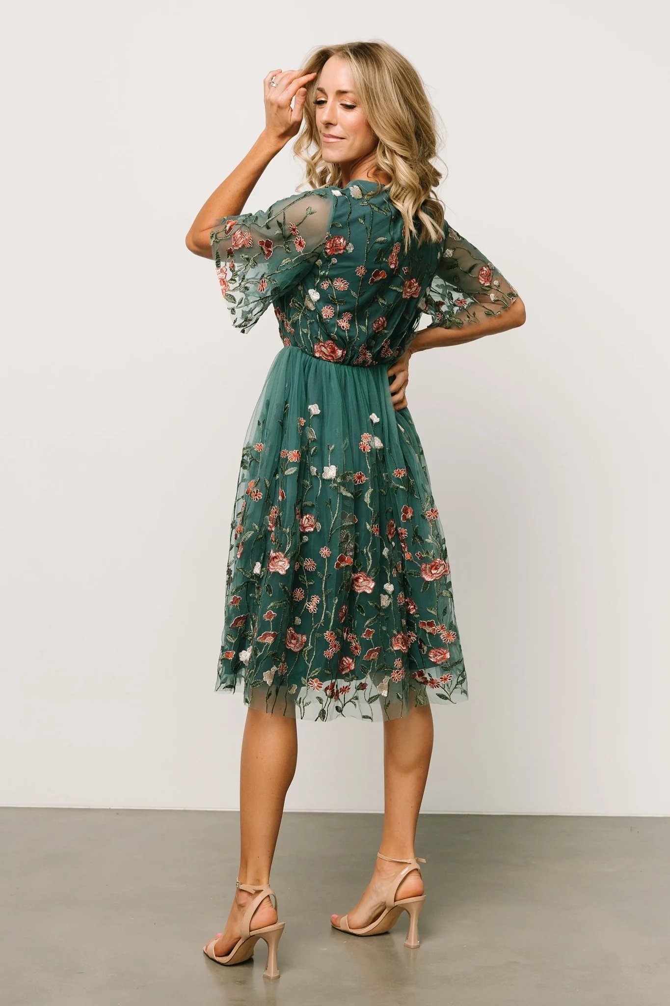 Duchess Tulle Dress | Jade Garden - luluinthesky