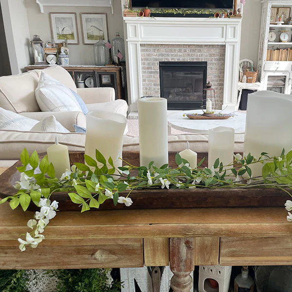 Extra Long 40 Inch Dough Bowl Platter