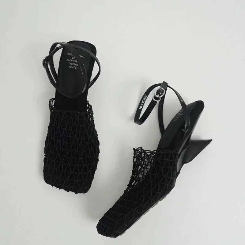 Duttini | Mesh Weave Heels For Women – Shoes Collection