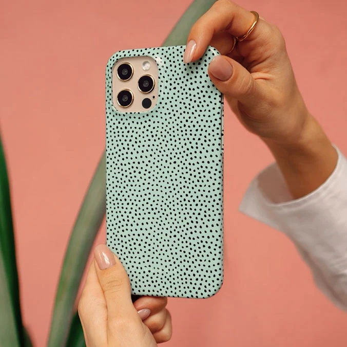 Mint Gelato - Dots iPhone 11 Pro Max ケース