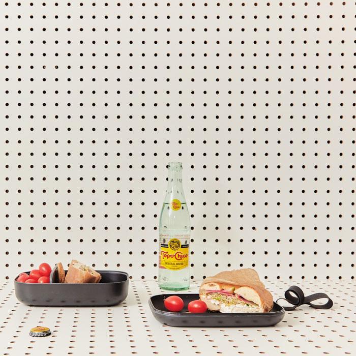 Vogeelle Rectangular Bento Lunch Box -  Black