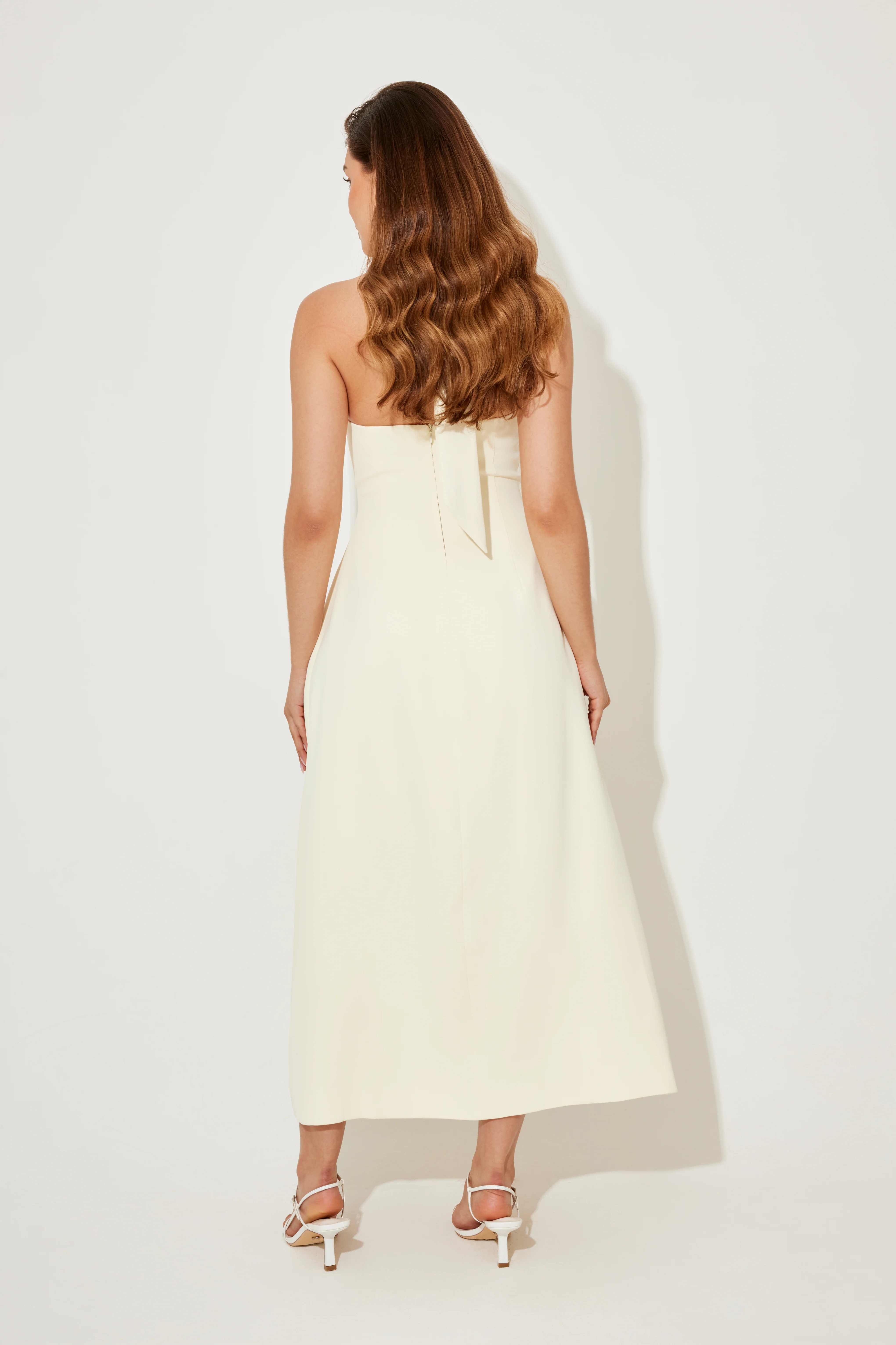 Volume Midi Dress