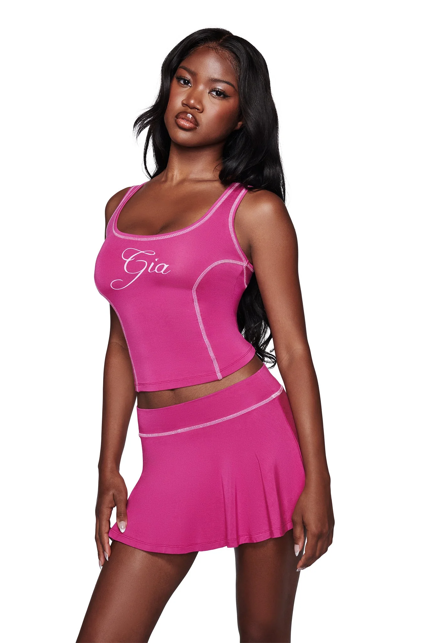 Blare Tank - Raspberry