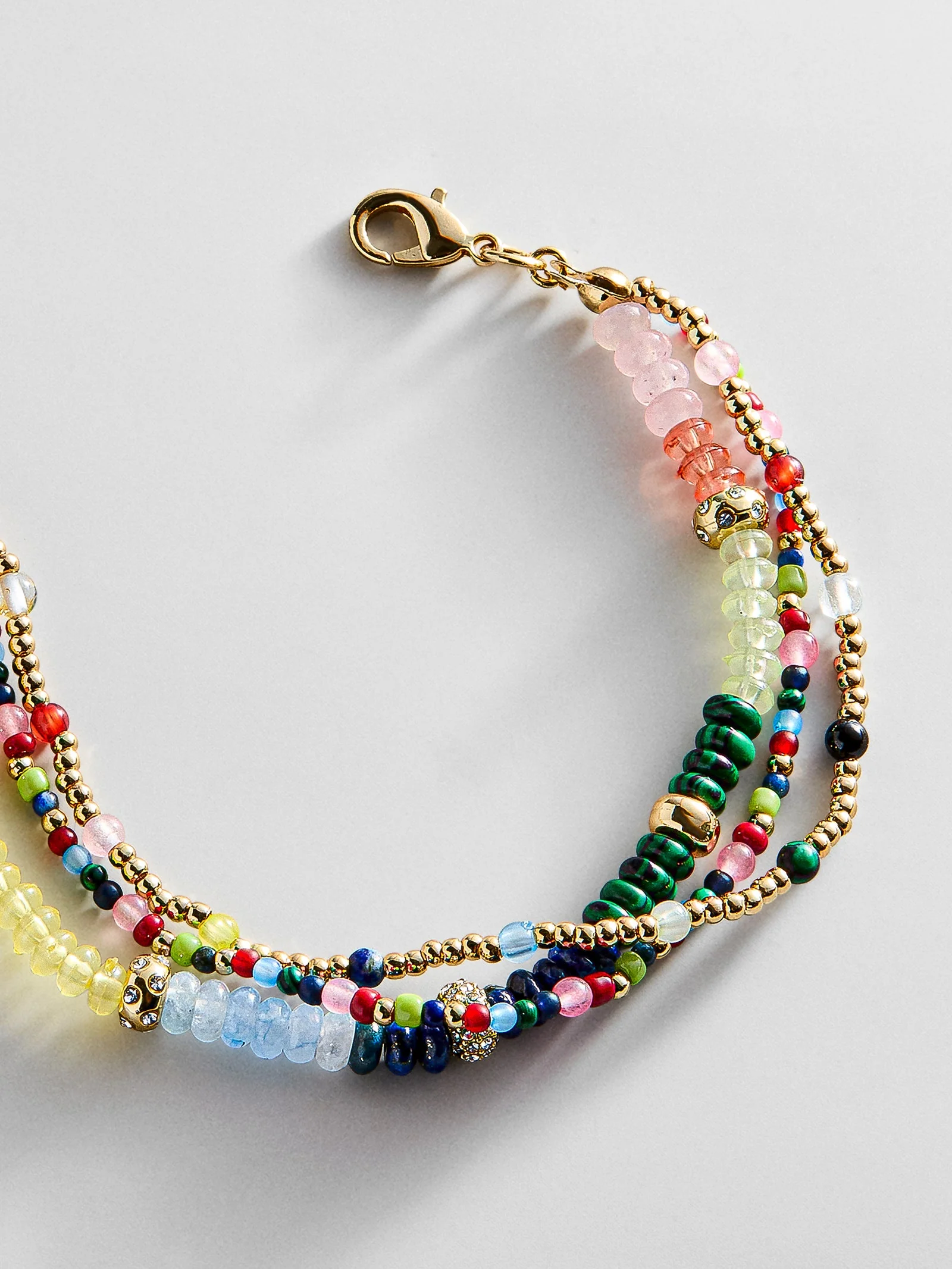 Rowan Semi-Precious Layered Bracelet - Barcelona