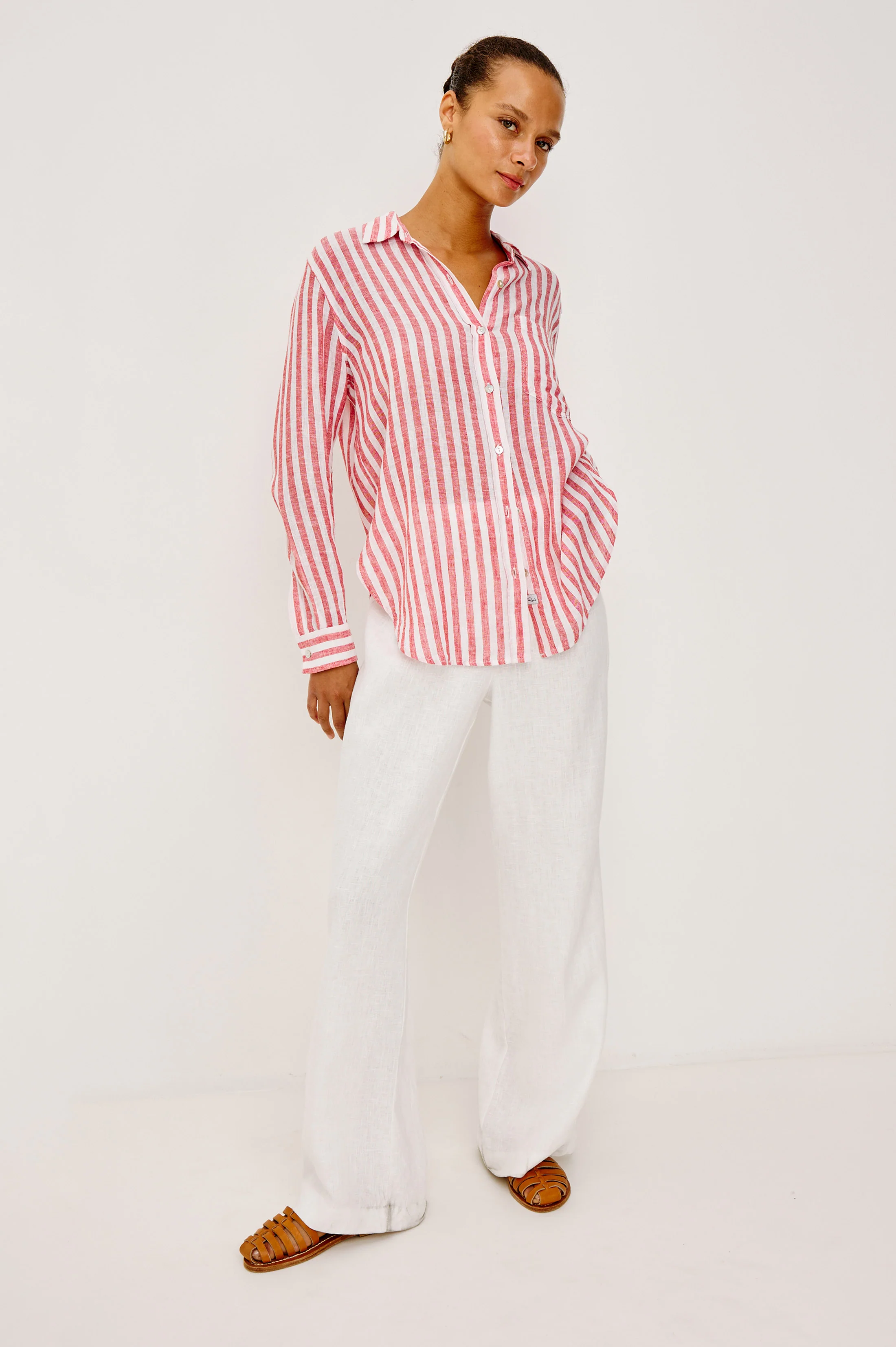 Rails X Giadzy Giada Shirt - Ravello Stripe