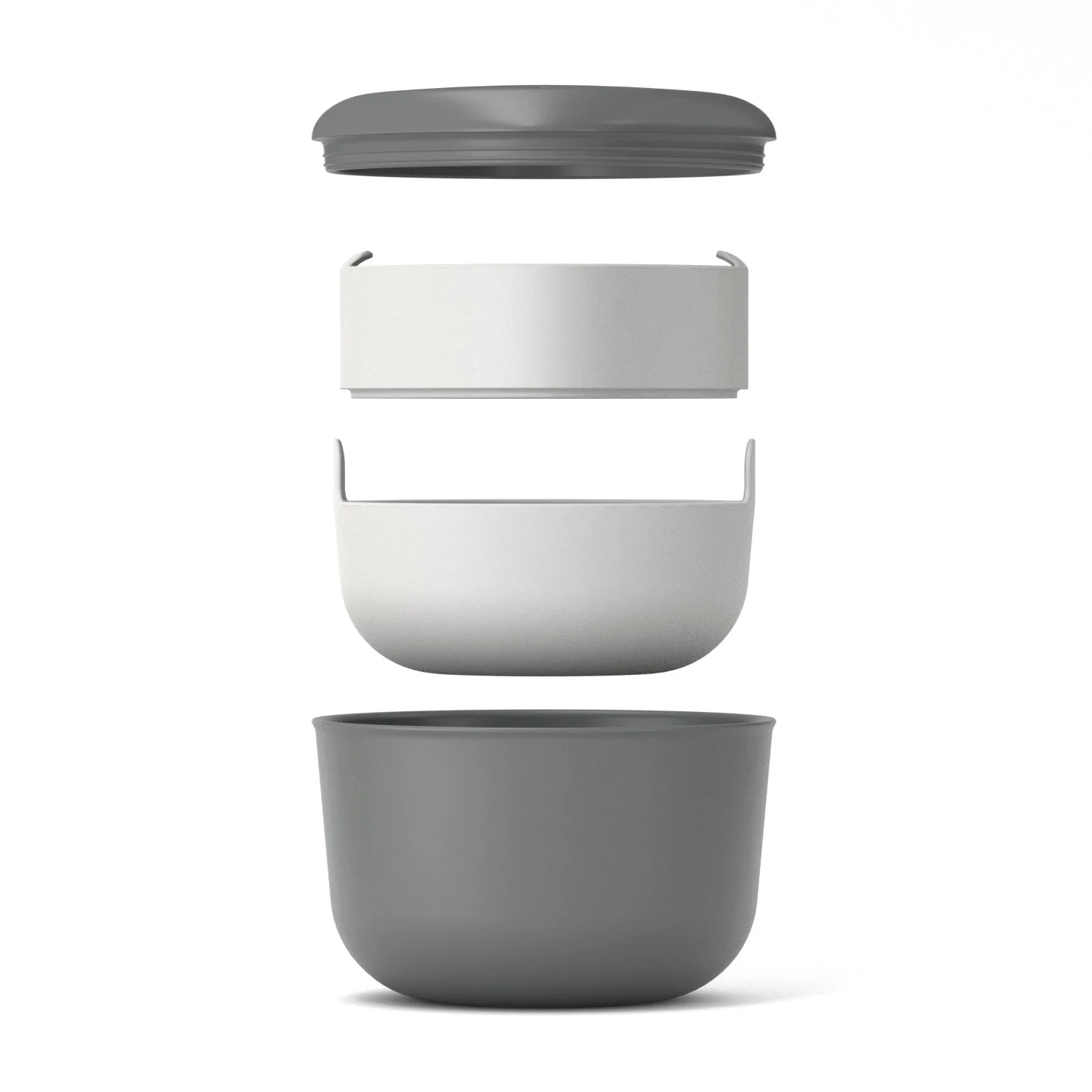 Vogeelle Lunch Set with heat-safe inserts - Smoke