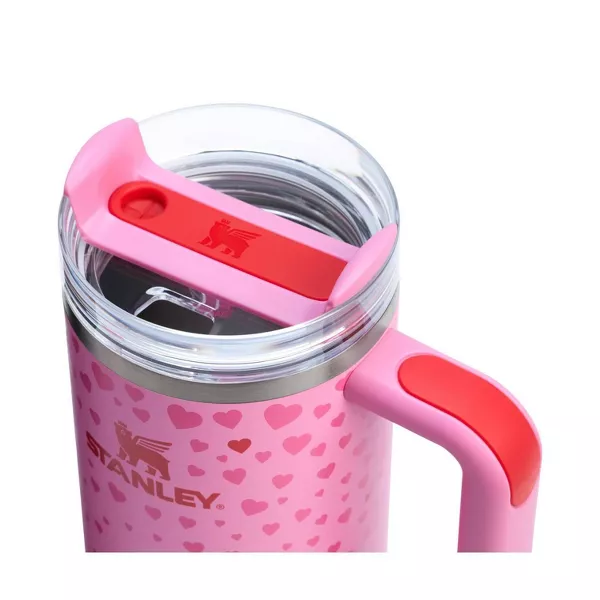 Stanley 30 oz Stainless Steel H2.0 Flowstate Quencher Tumbler - Valentine's Day