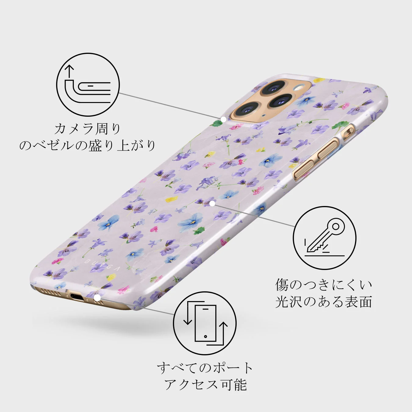 Wildflower - iPhone 11 Pro Max ケース