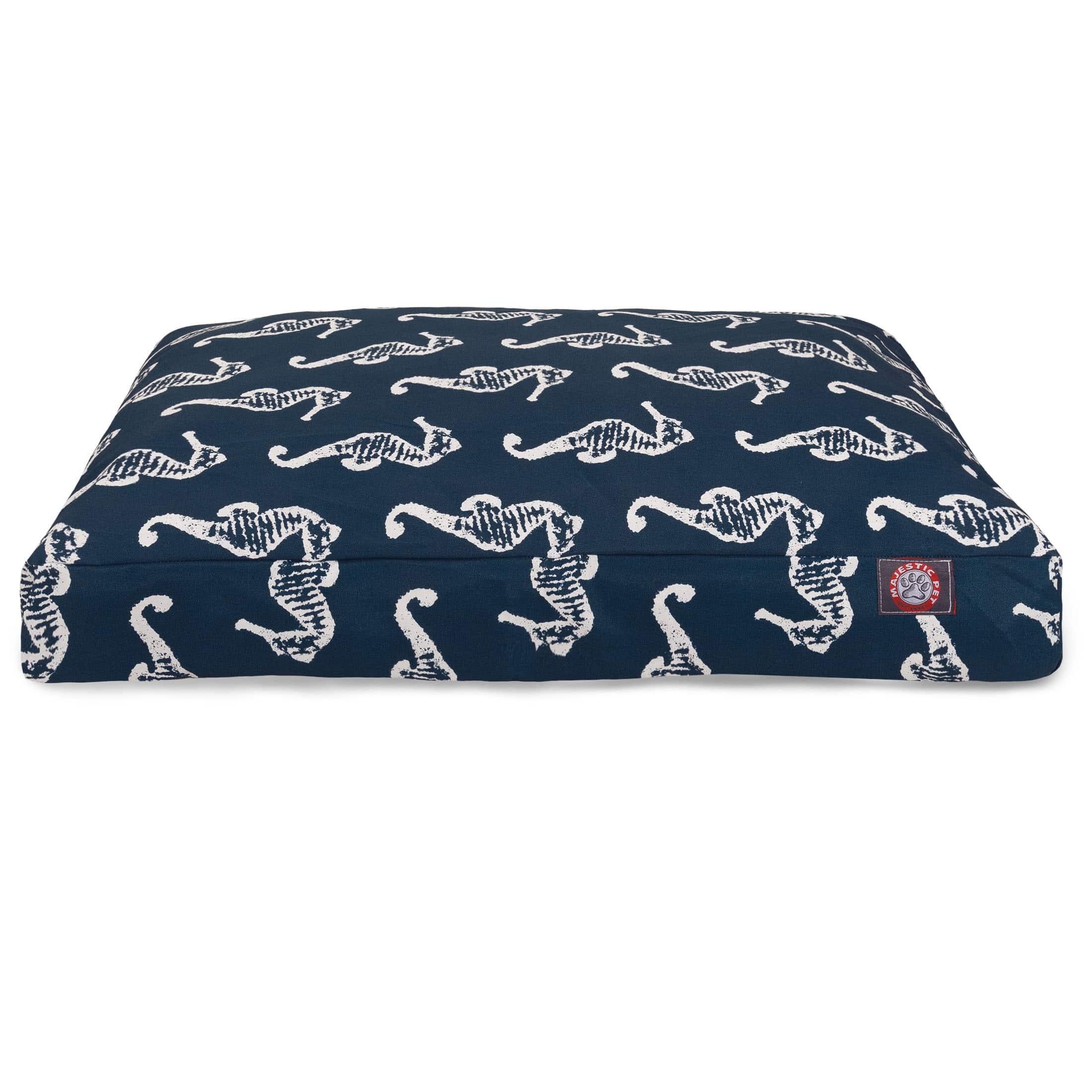 Sea Horse Rectangle Dog Bed