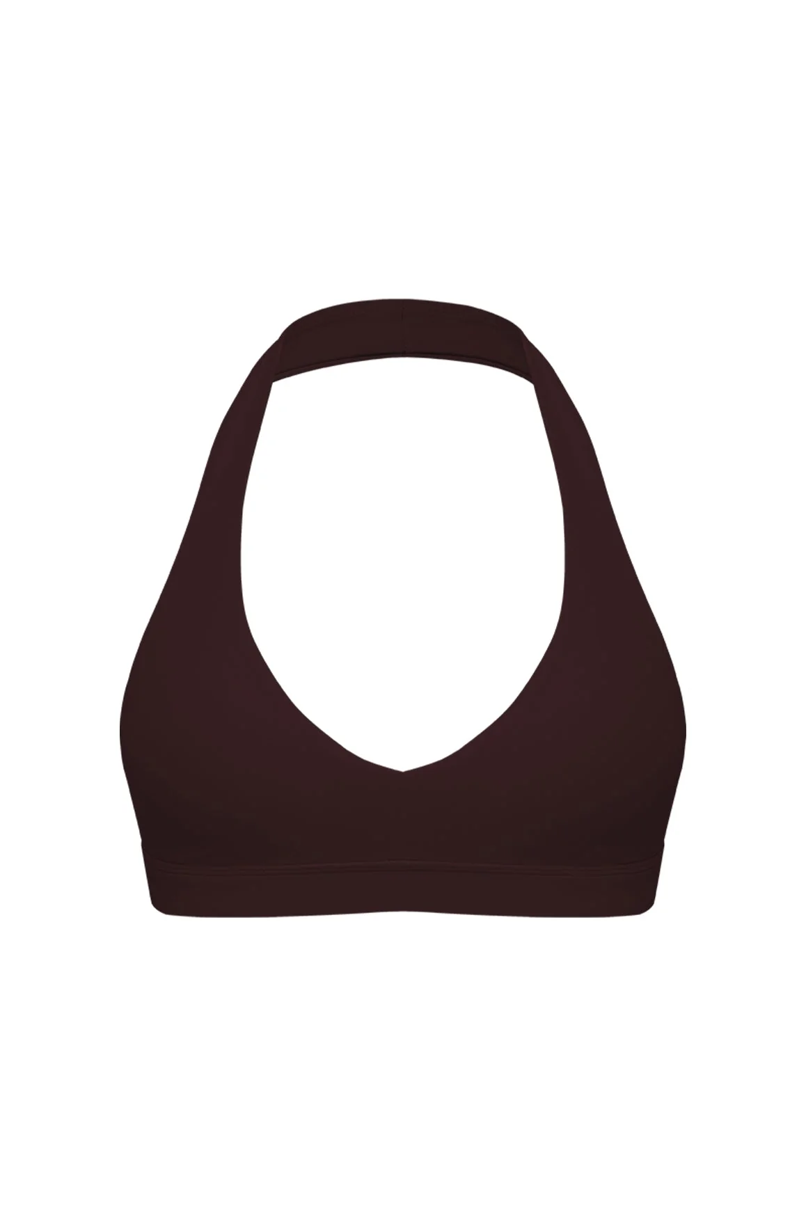 V-Cut Halter Bra