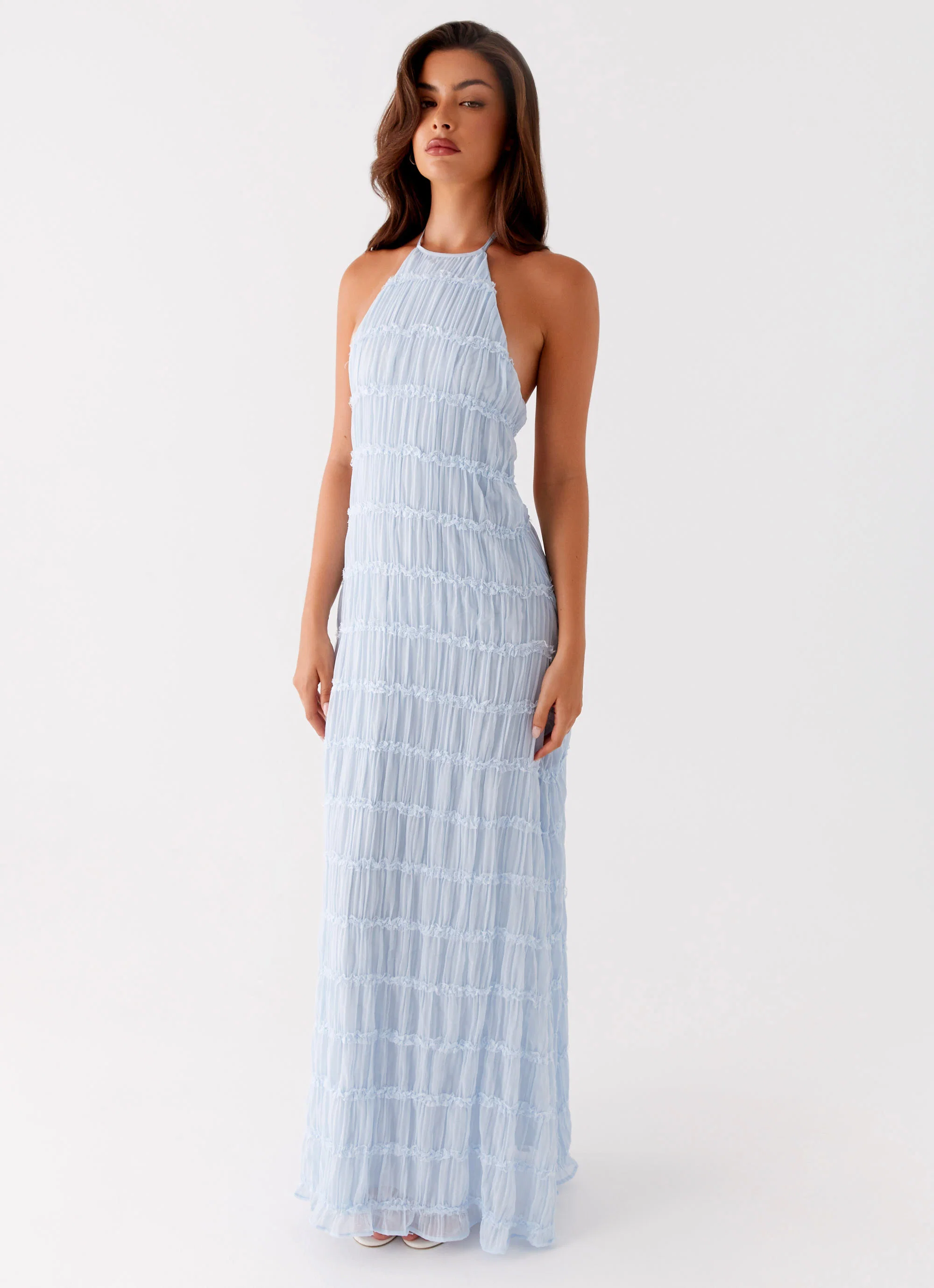 Aullie Maxi Dress - Blue