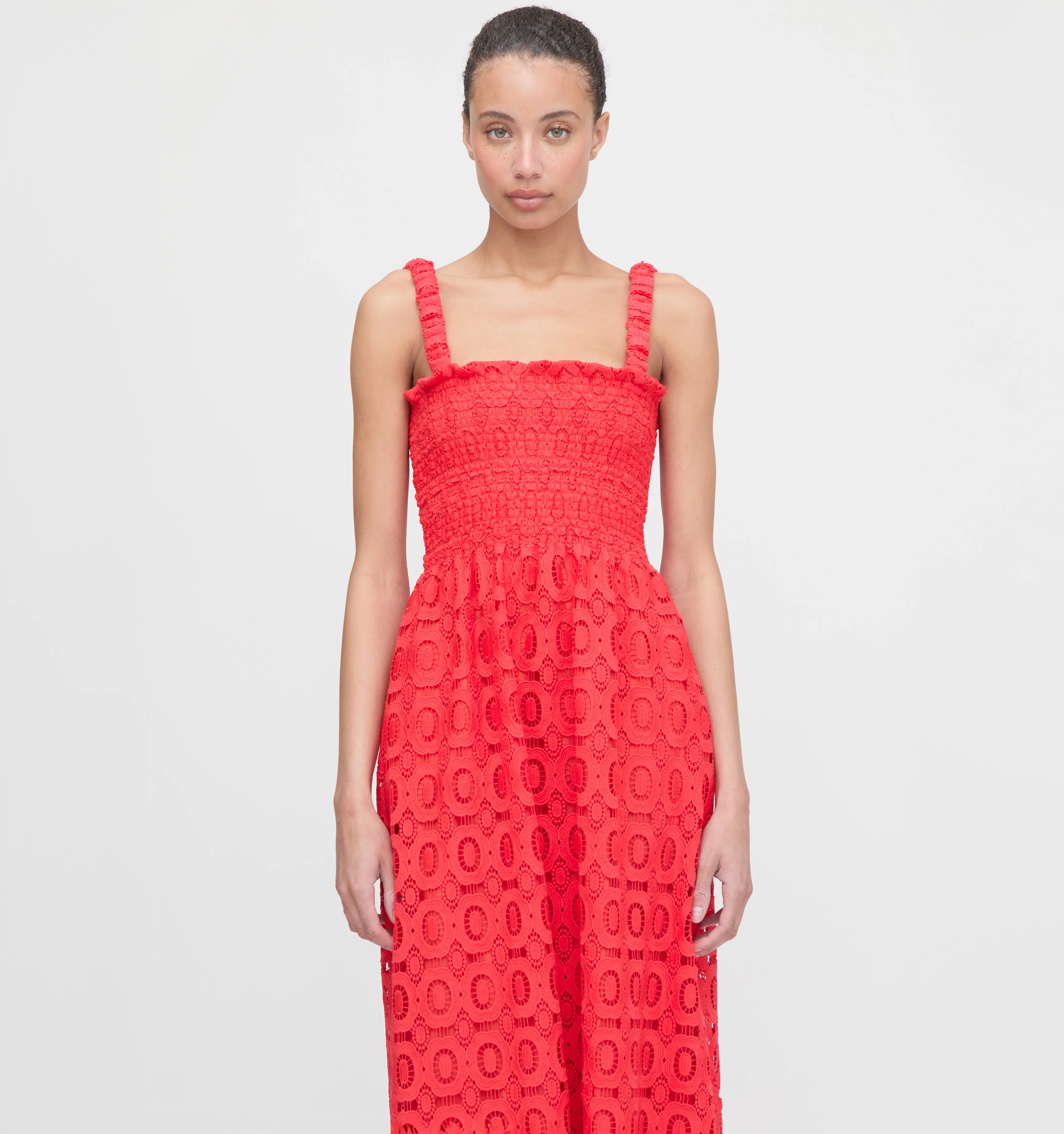 The Anjuli Nap Dress - Poppy Lace