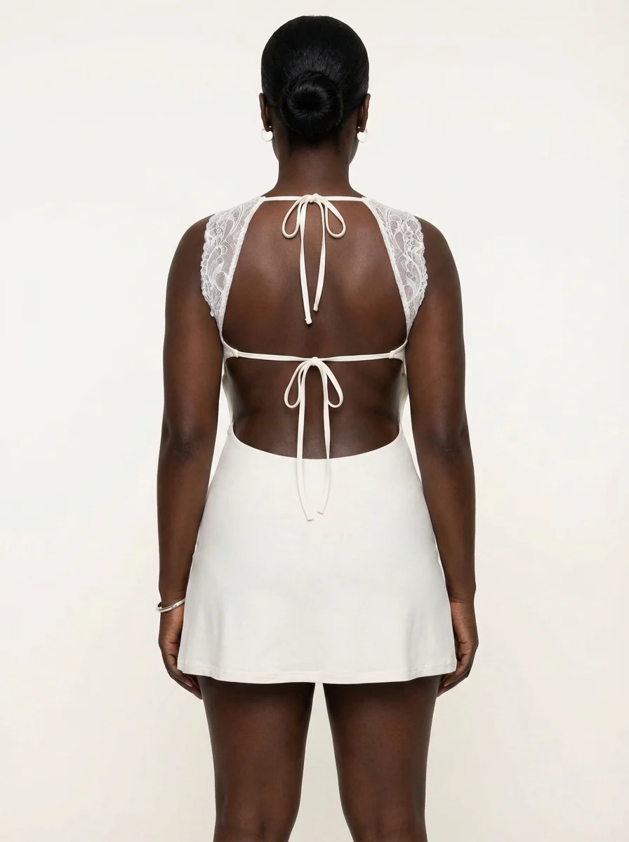 Nyomara white dress