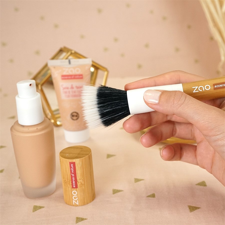 Zao Brush Pędzel do podkładu Duo Fibre