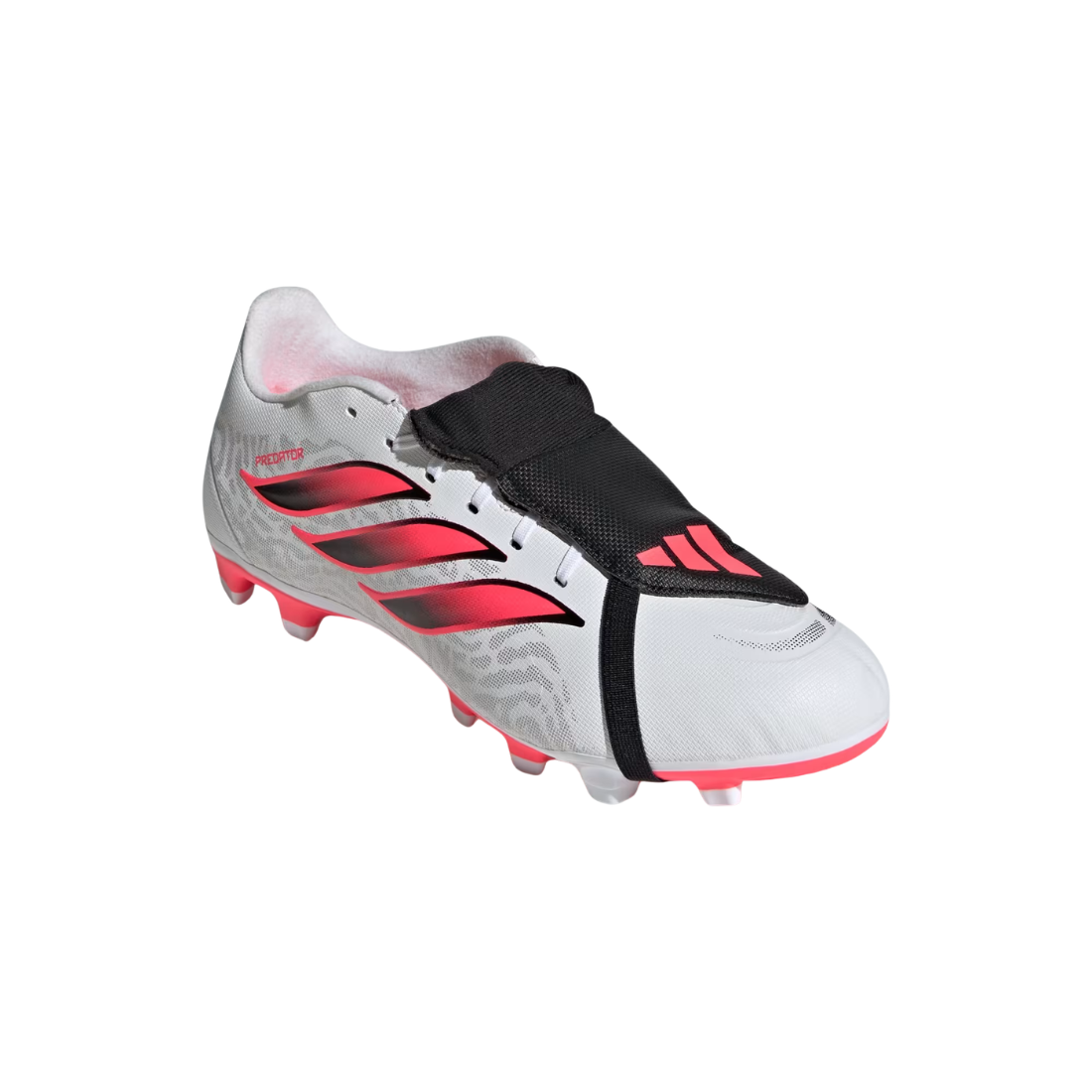 ADIDAS Predator Club Fold-Over Tongue FG/MG Men Boots White IH2117