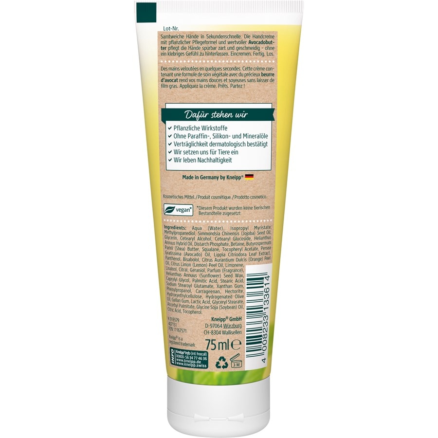 Kneipp Środek kosmetyczny Sekundowy krem do rąk