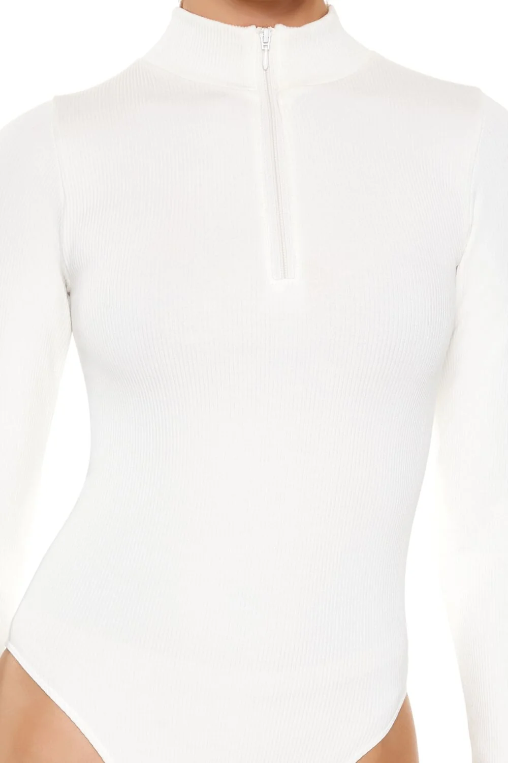 Seamless Half-Zip Bodysuit