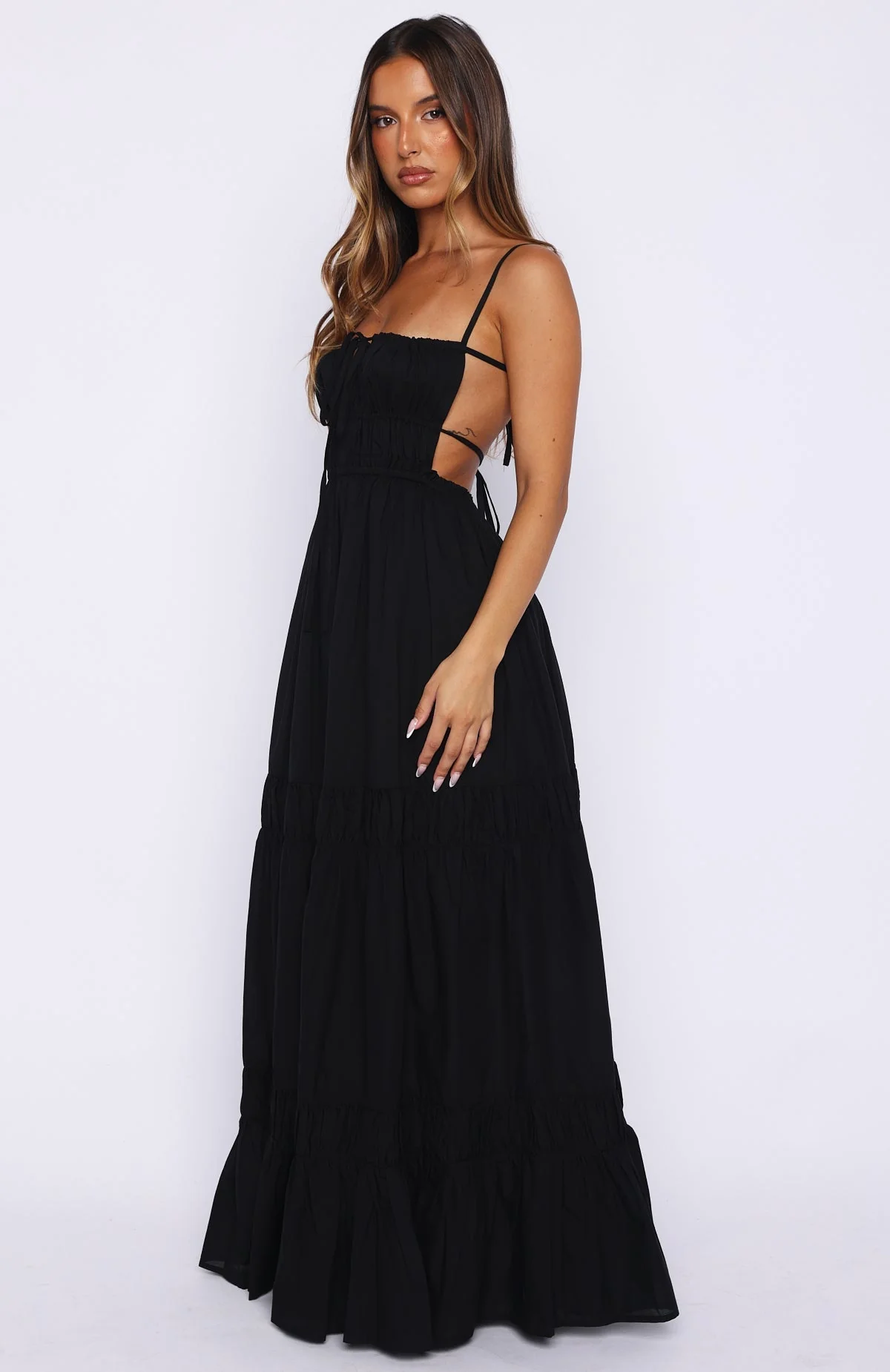 Rumour Has It Maxi Dress Black