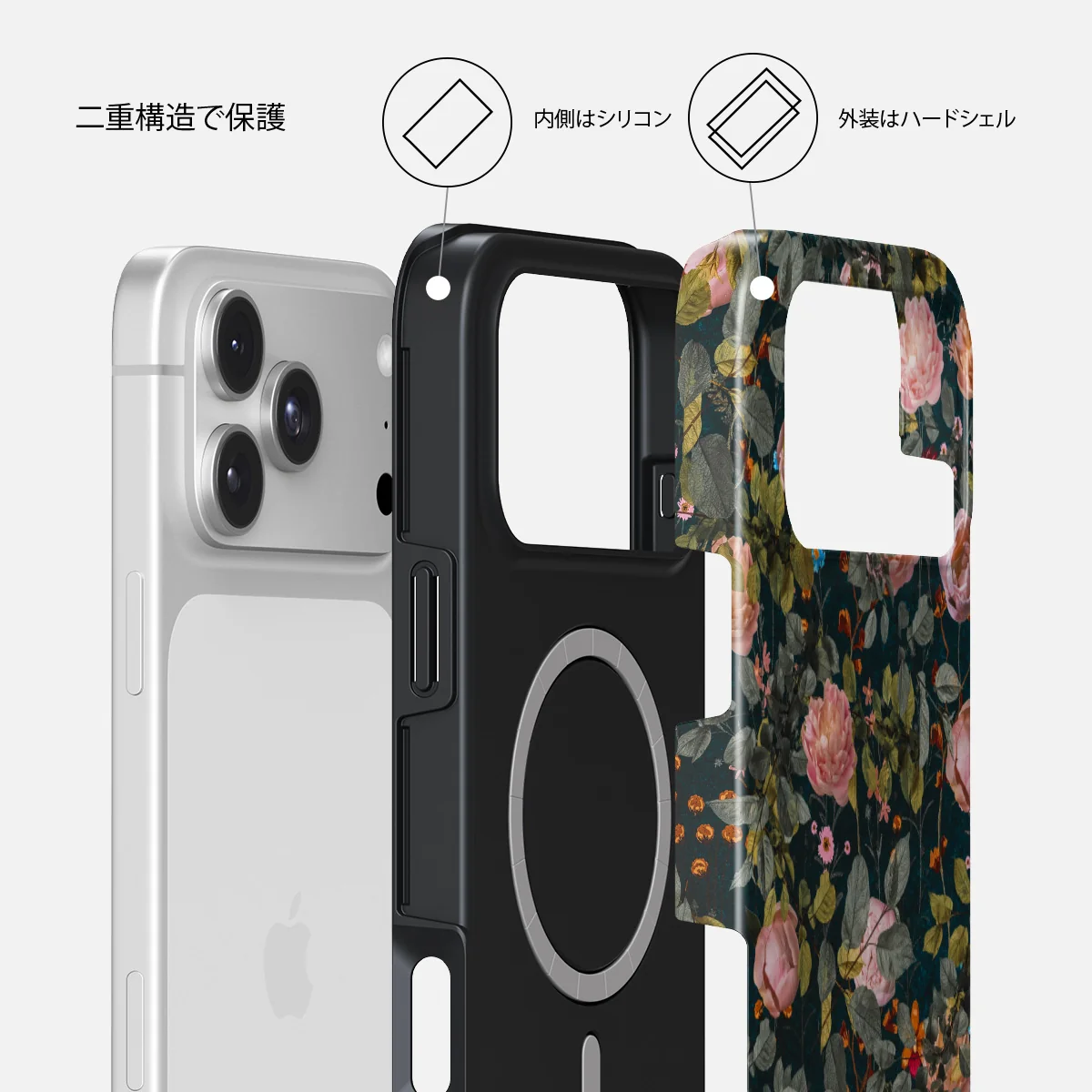 Bloomy Garden - iPhone 18 Pro Max ケース