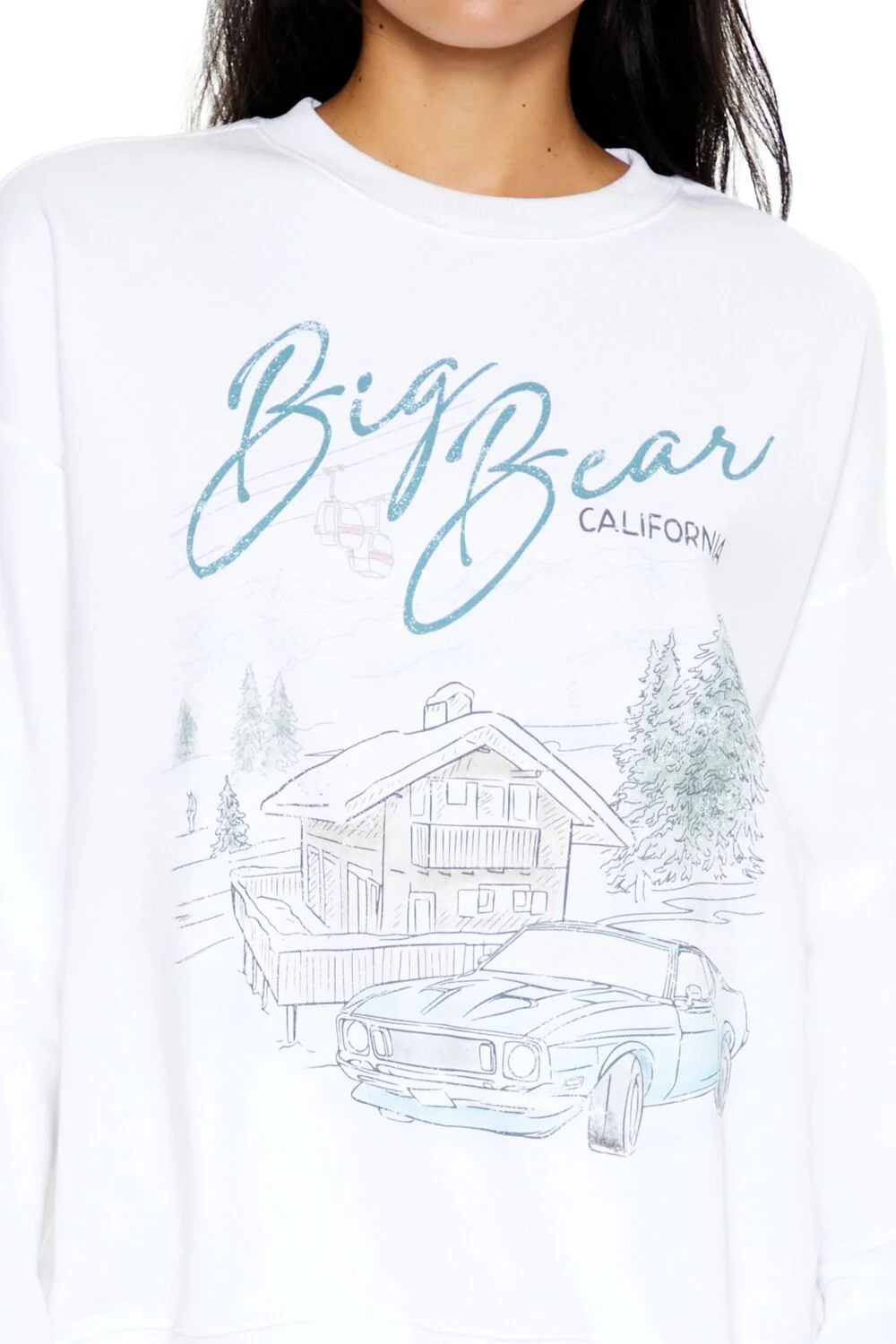 Big Bear California Graphic Pullover