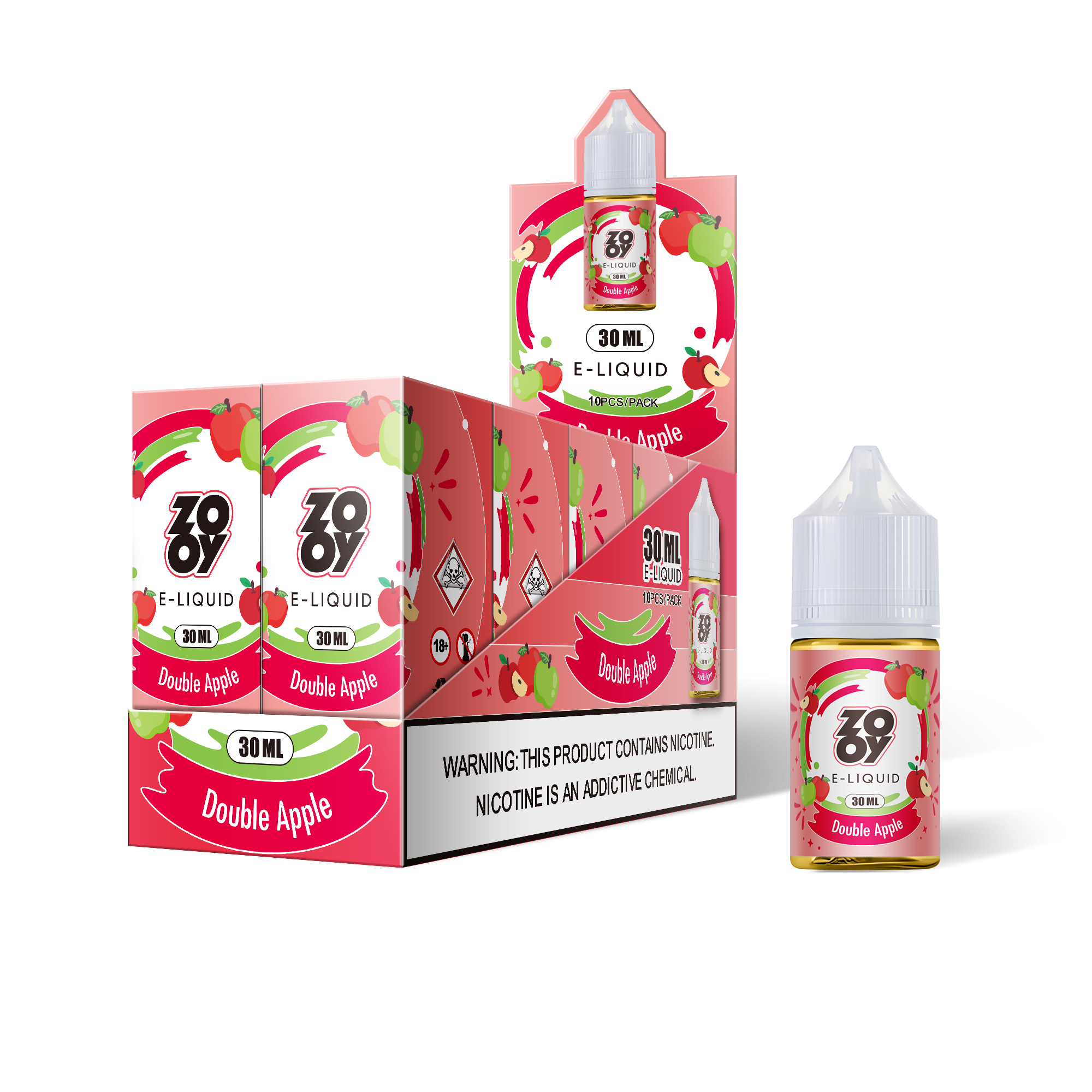 ZOOY 30ML E-Liquid/1 BOX(10 PCS)
