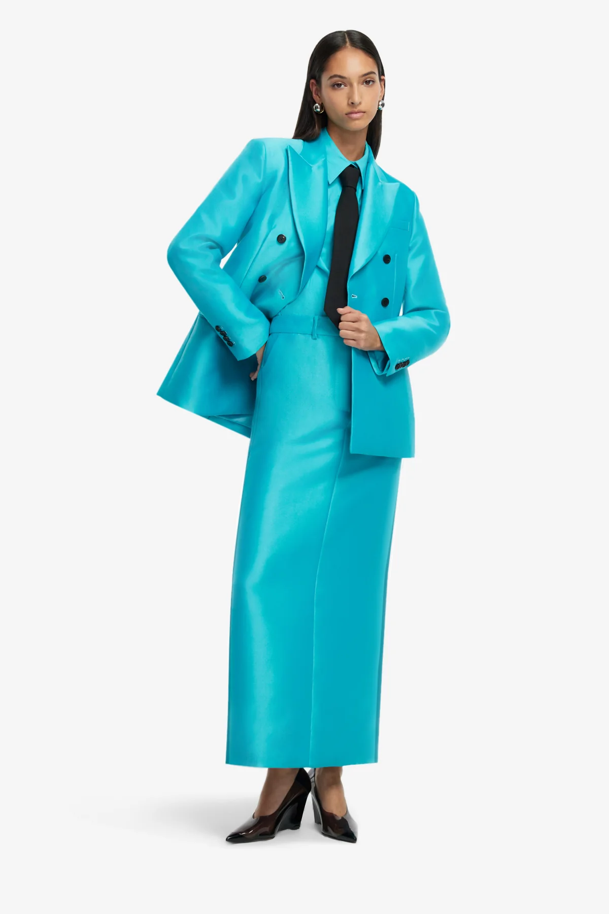 Rosaline Shirt - Aqua