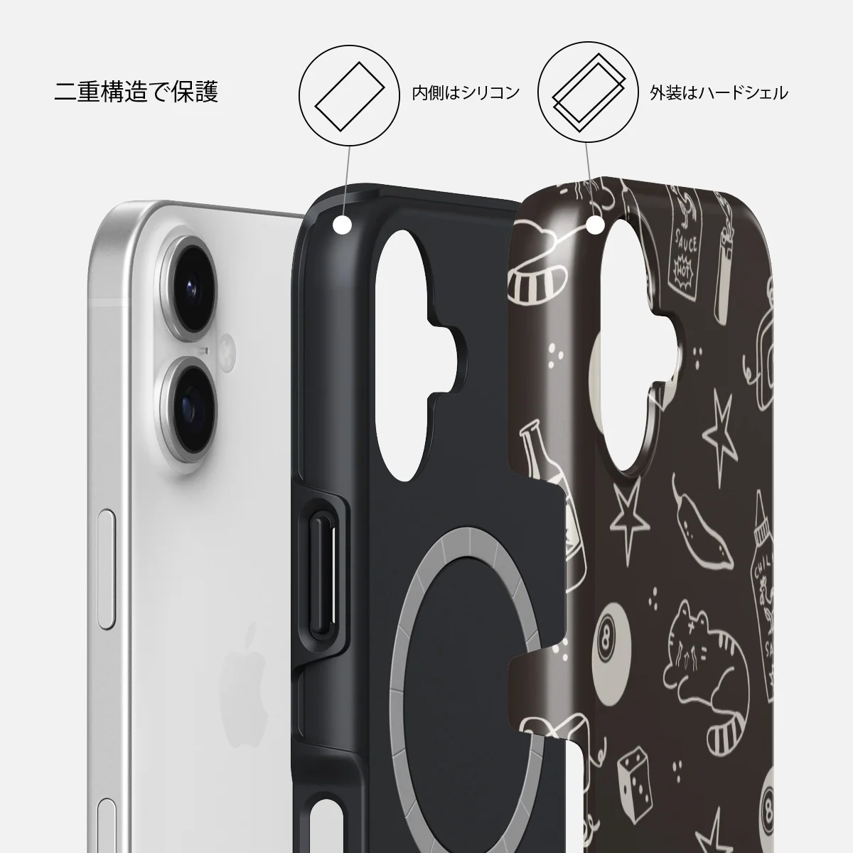 Essentials - iPhone 17 ケース