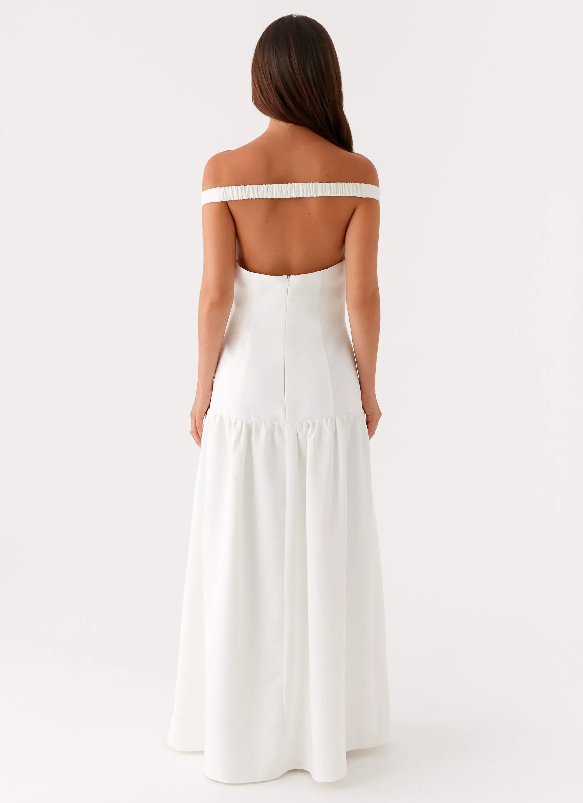 Basel Maxi Dress - White - luluinthesky