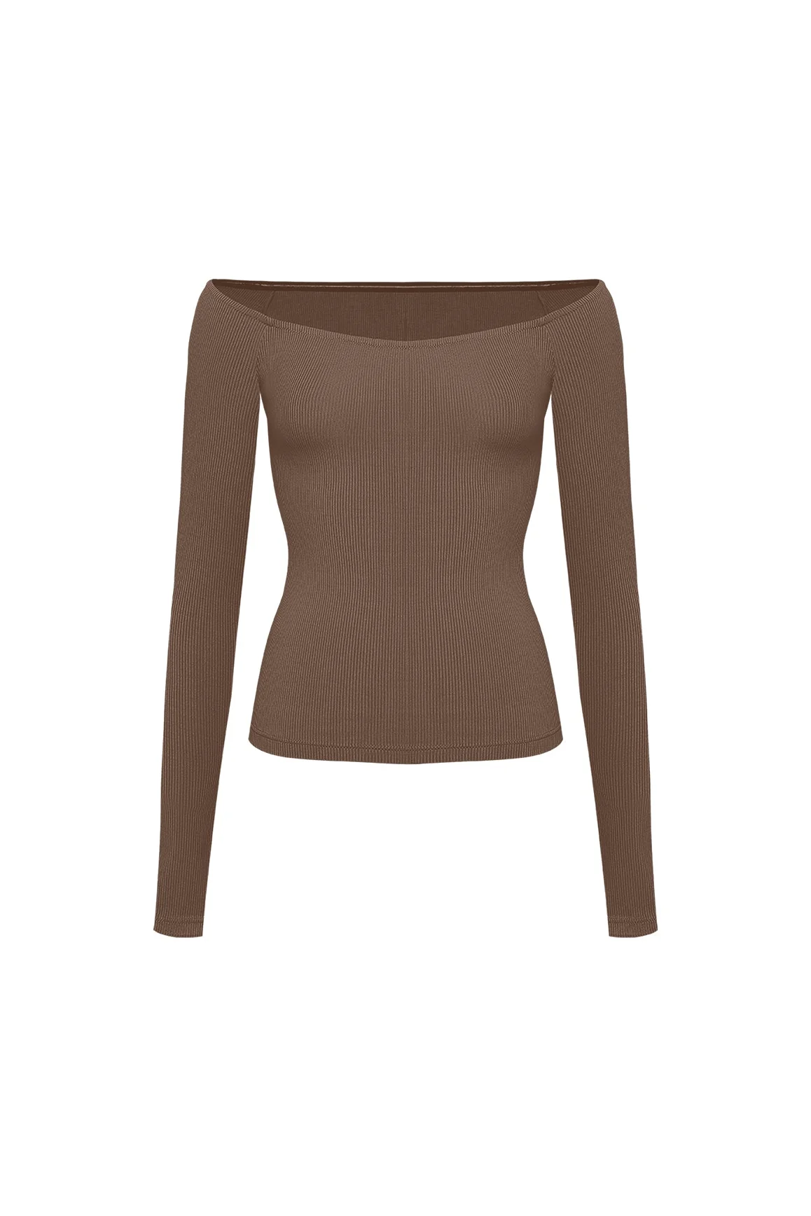 Sculpt Off-Shoulder Top