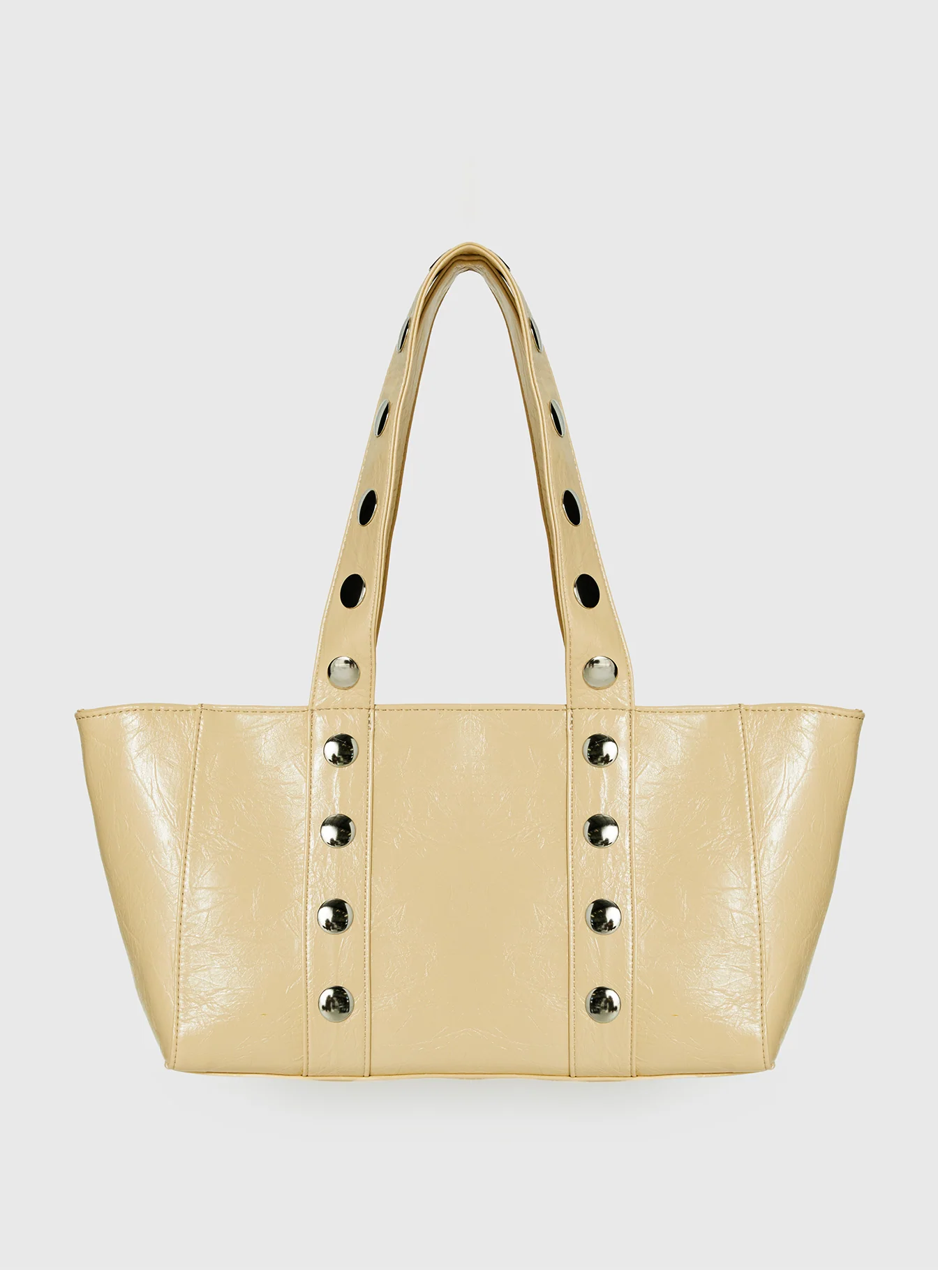 Fever Dreams Eyelet Shoulder Bag Yellow