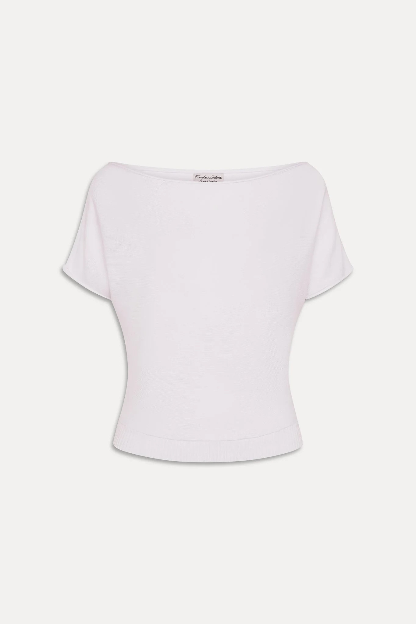 Montecito Boat Neck Knit Shirt - White