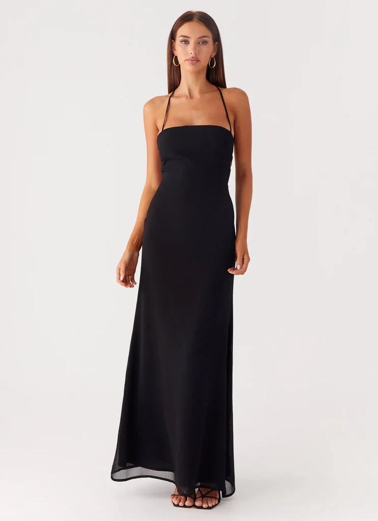 Peggy Maxi Dress - Black