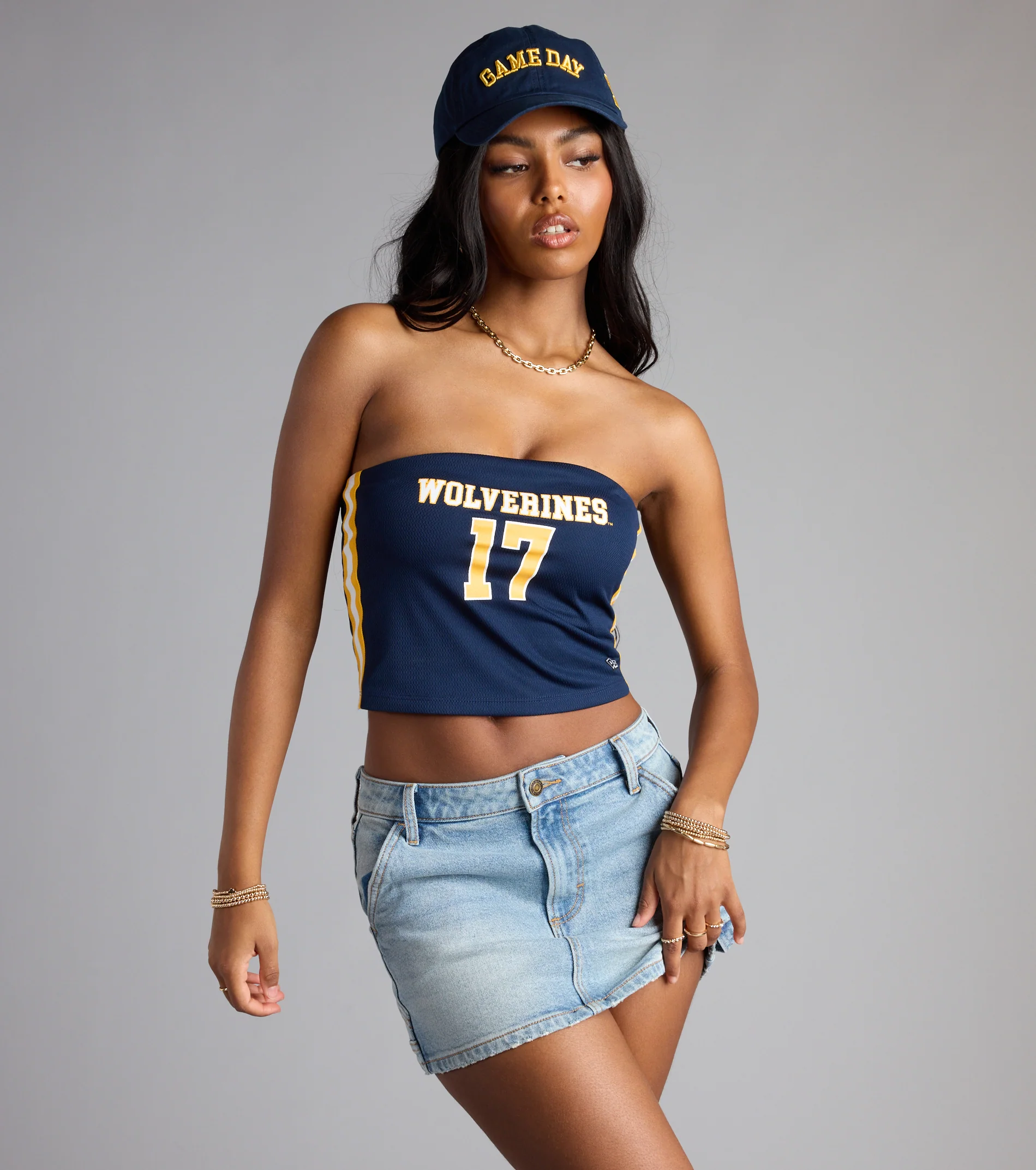 Soft With Spice Mid-Rise Denim Mini Skirt