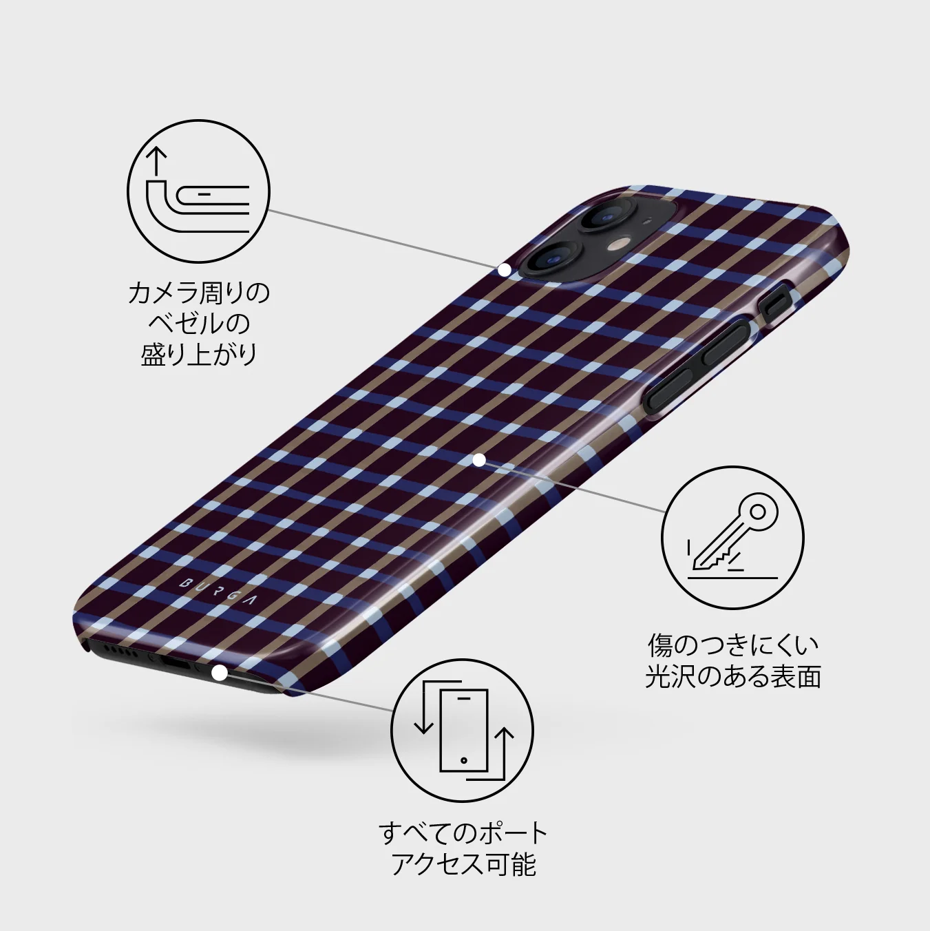 Crosscheck - iPhone 12 Mini ケース