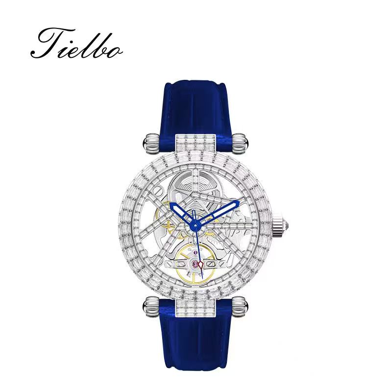 Celestial Spark Watch – Automatic, Skeleton, 38mm T866L