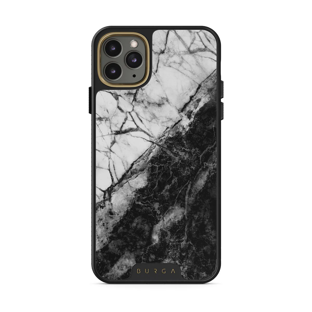 Fatal Contradiction - Black & White Marble iPhone 11 Pro Max ケース