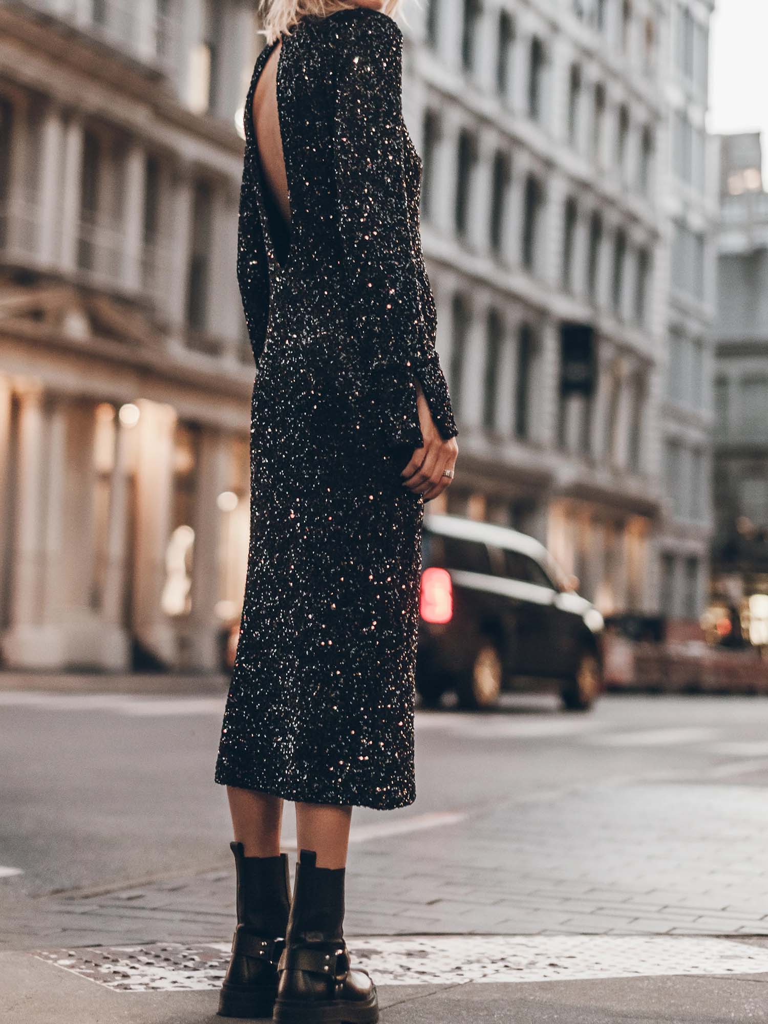 Glitter MiDi Dress