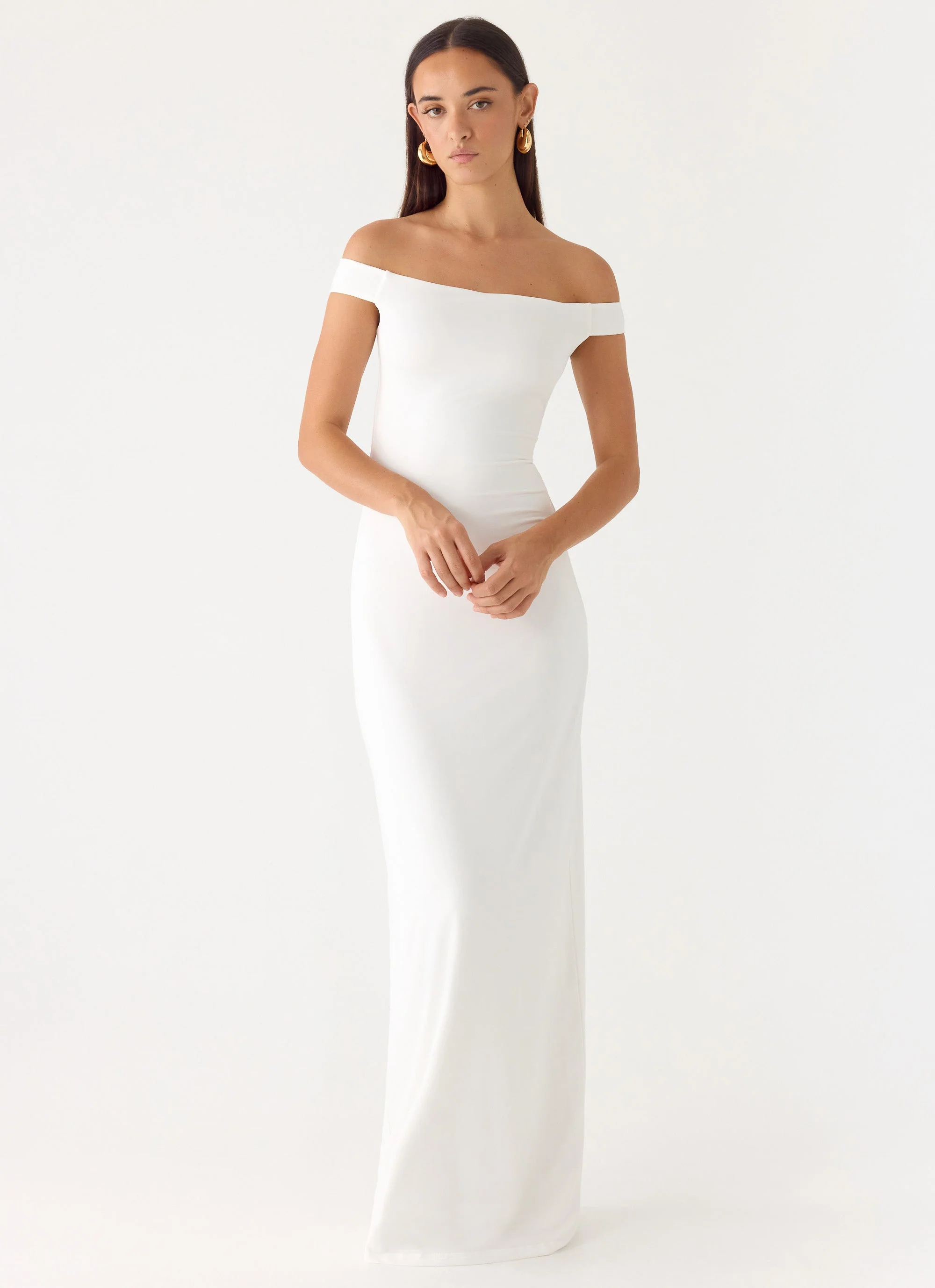New Intentions Maxi Dress - White - luluinthesky