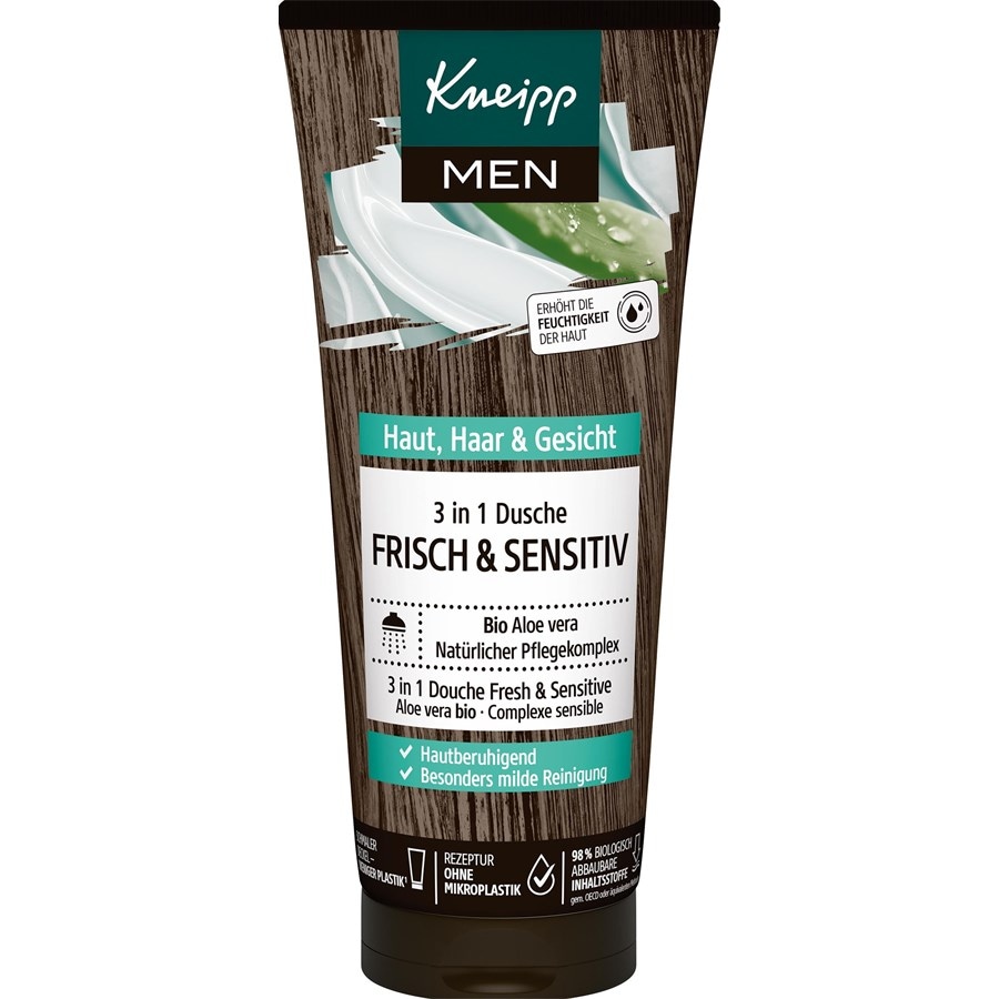 Kneipp Pielęgnacja pod prysznicem MEN 3 w 1 Shower Fresh & Sensitive