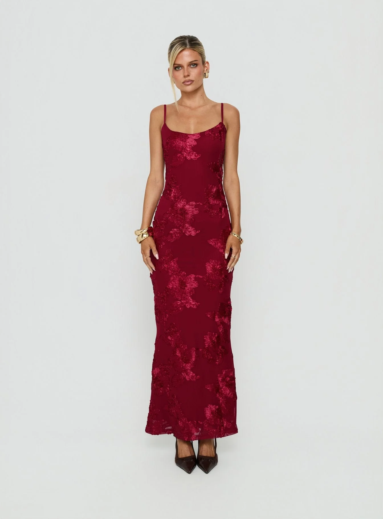 Jacalyn Maxi Dress Red