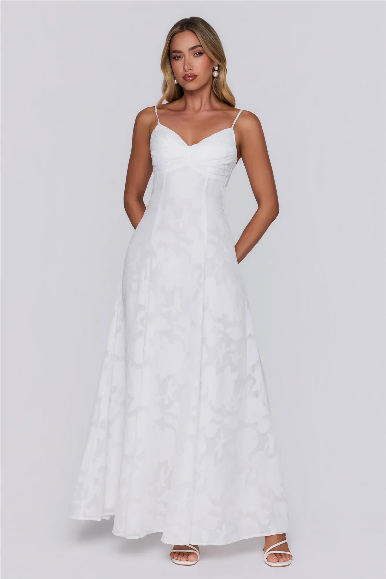Urban Horizon Maxi Dress White