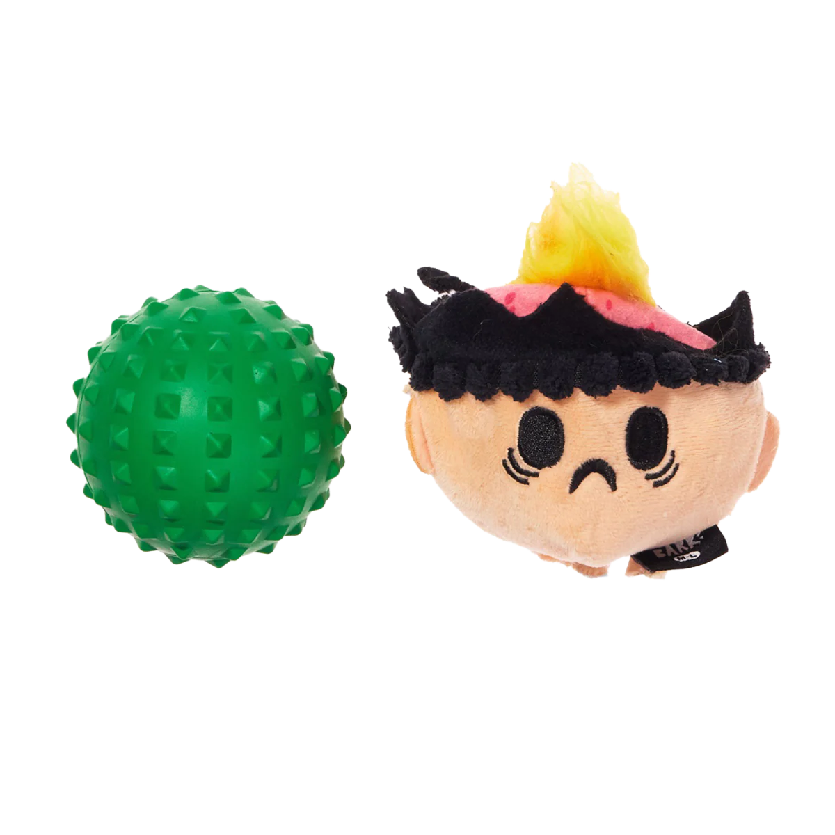 Hot-Headed Harry Super Chewer Durable 2-in-1 + Fetch Dog Toy