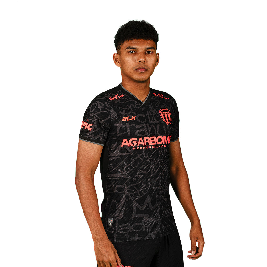ALX Terengganu FC 2024/2025 Away Men's Authentic Jersey Black (JXMA05000301A)
