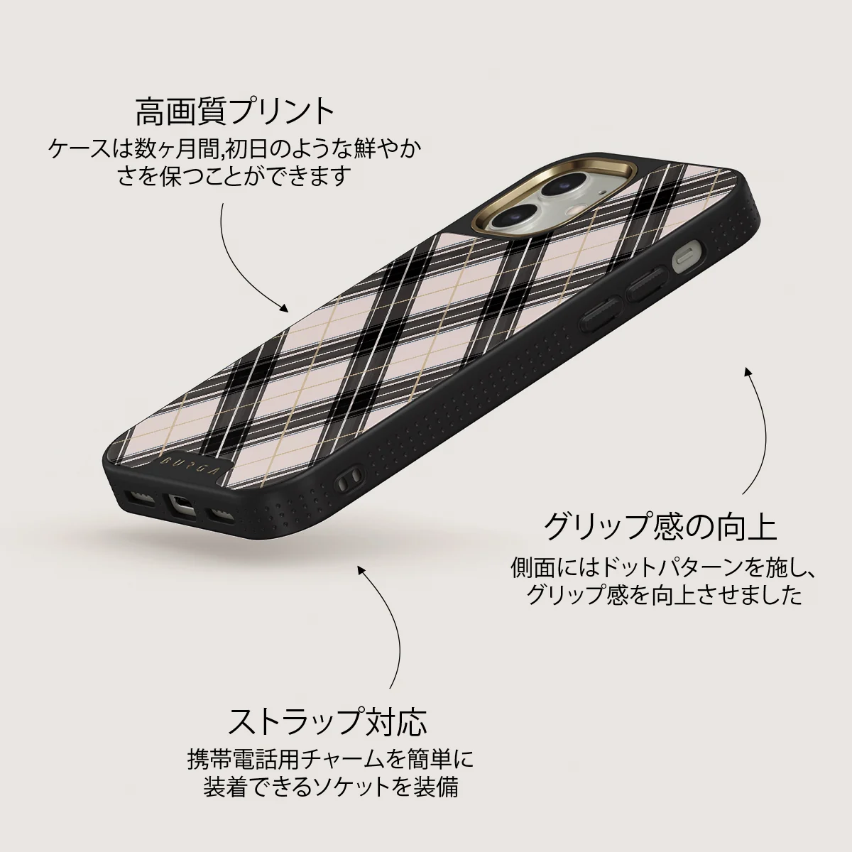 Plaid Please - iPhone 12 ケース