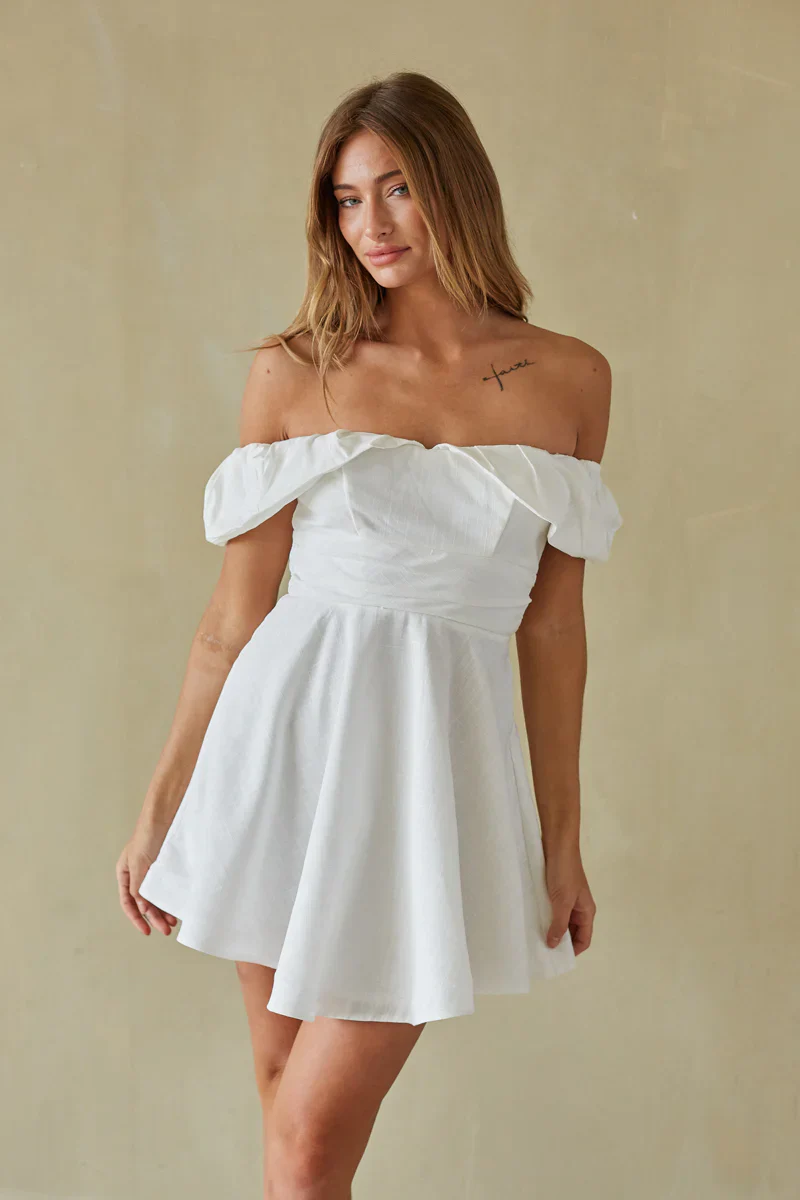 Ava Fit and Flare Mini Dress