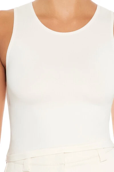 Cropped Cutout Tank Top