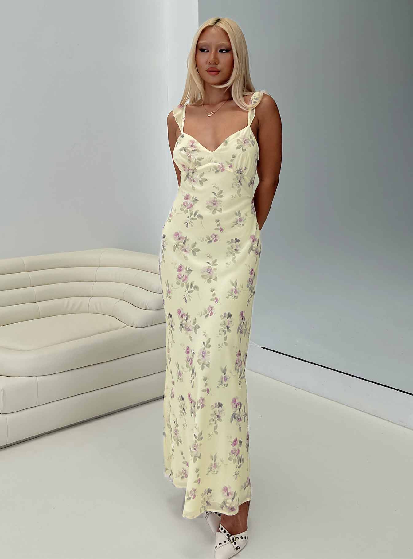 Xaverie Maxi Dress Floral