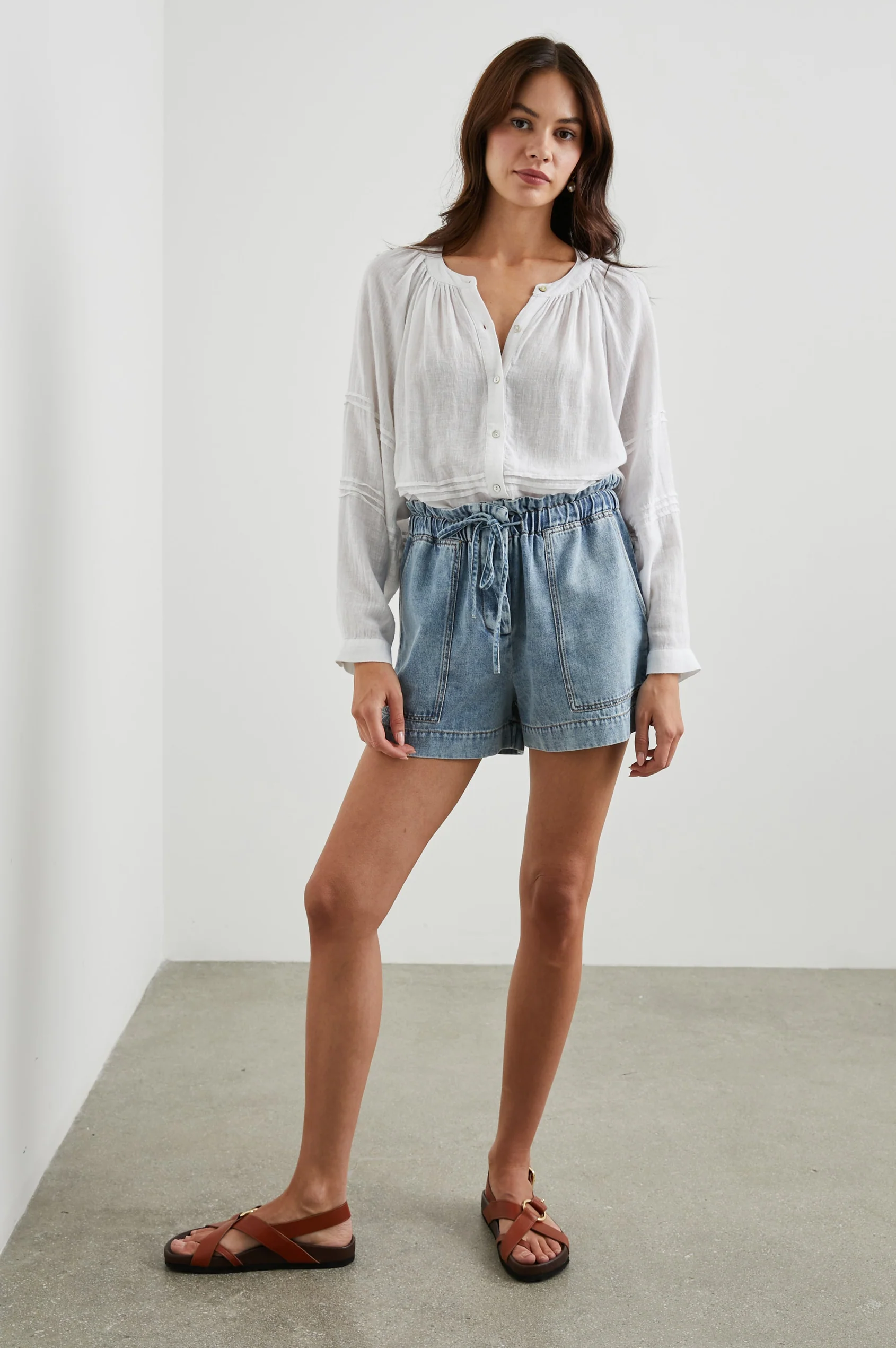 Frances Top White